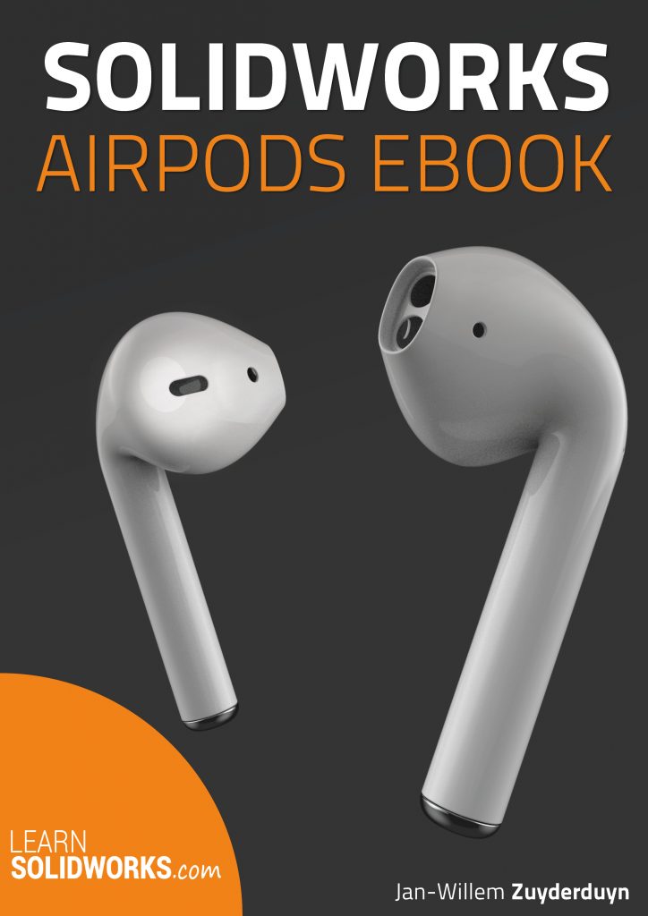 eBook preview SOLIDWORKS airpods tutorial