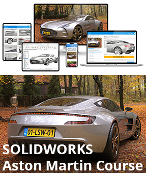 SOLIDWORKS Aston Martin tutorial