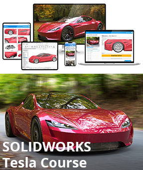 SOLIDWORKS Tesla Roadster course